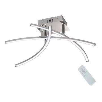 Fischer & Honsel 20128 - Lampadario LED dimmerabile a plafone SAMOS 3xLED/4W/230V 2700-4000K + telecomando