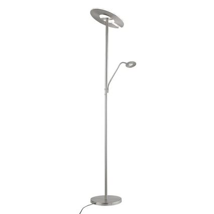 Fischer & Honsel - Lampada da terra LED dimmerabile DENT 1xLED/30W/230V + 1xLED/6W 2700-4000K