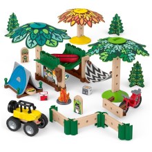 Fisher-Price - Set da costruzione per bambini Wonder Makers Camping