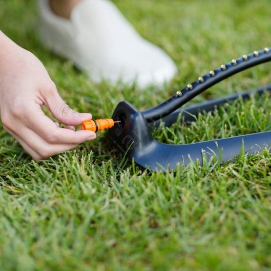 Irrigatore Oscillante Orbit 56761 Per Prato E Giardino Con Base Stabile E Quadrante Con Motivo Personalizzato Irriga Fino A 3600 Piedi Quadrati~p115680929