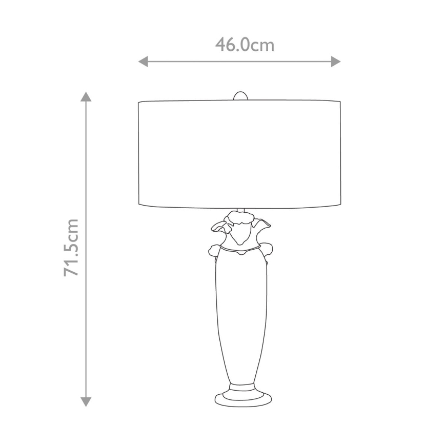 Flambeau - Lampada da tavolo BIENVILLE 1xE27/60W/230V
