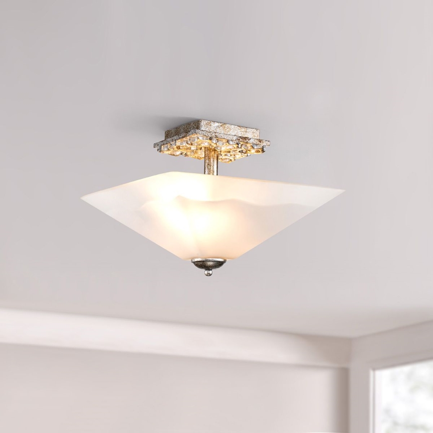 Flambeau - Plafoniera STAR 2xE27/40W/230V dorata