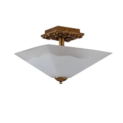 Flambeau STAR-F-S-DG - Plafoniera STAR 2xE27/40W/230V in rame
