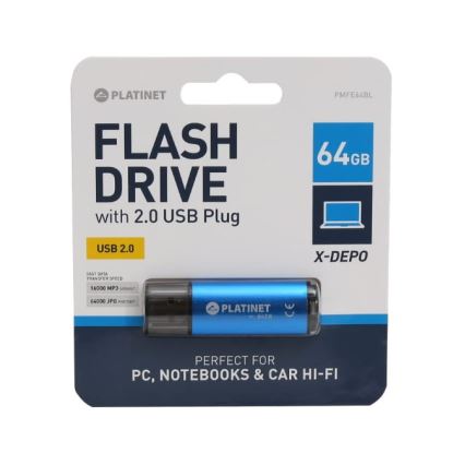 Flash Drive USB 64GB blu