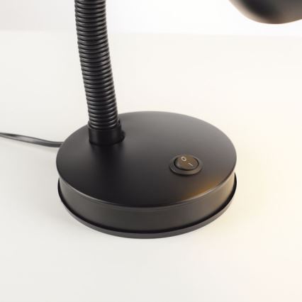 FLESSIBILE LAMPADA DA TAVOLO FLEXI JUST LIGHT 11080-18 1xE27/25W/230V nera