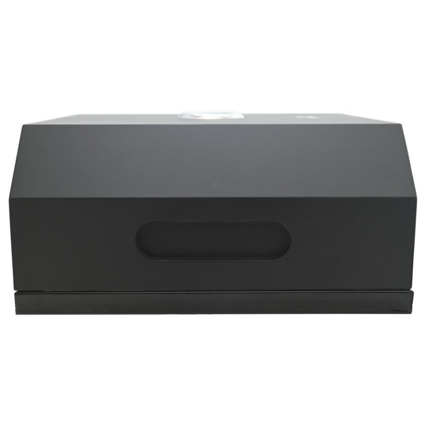 Forno per pizza con termometro 40x34,5x16 cm, colore nero