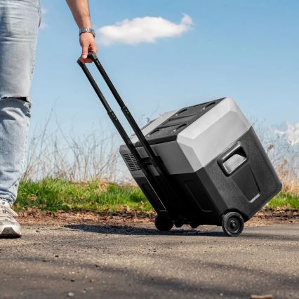 Frigorifero da viaggio con display LCD 40 l 230V/12V/24V nero