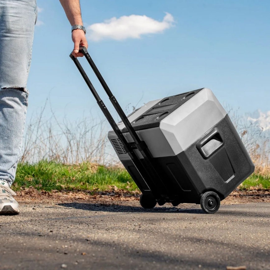 Frigorifero da viaggio con display LCD 40 l 230V/12V/24V nero