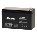 FUKAWA FW 9-12 HR - Batteria al piombo 12V/9Ah con terminali Faston da 6,3 mm