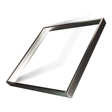 Fulgur 24316 - Cornice metallica per l'installazione di pannelli LED LED ADRIANA argento 600x600 mm