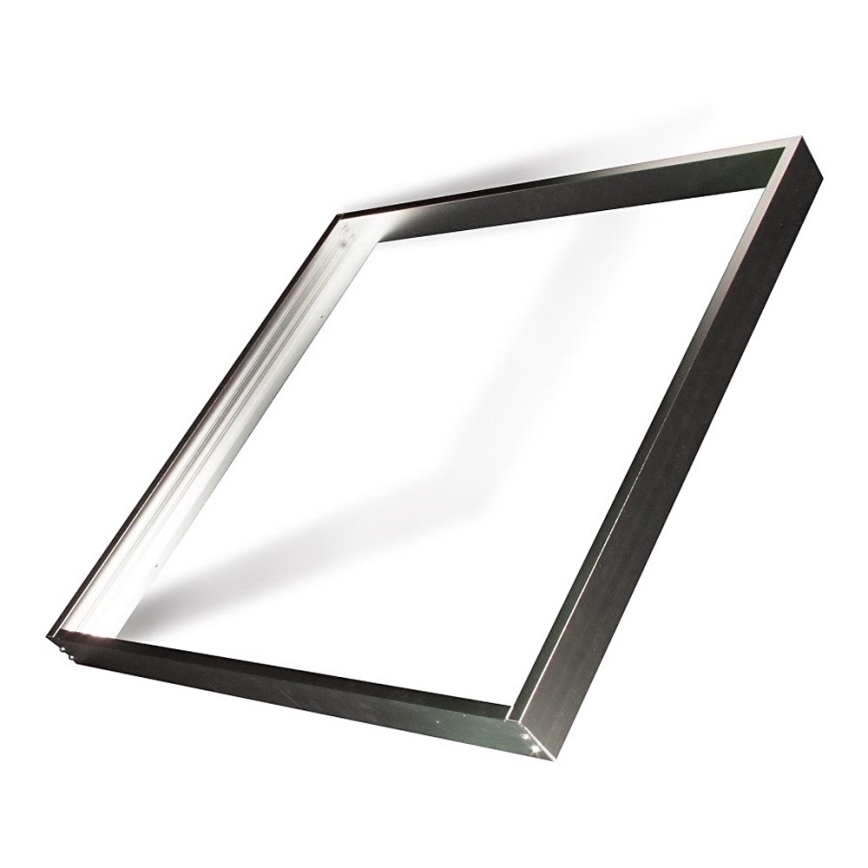 Fulgur 24316 - Cornice metallica per l'installazione di pannelli LED LED ADRIANA argento 600x600 mm