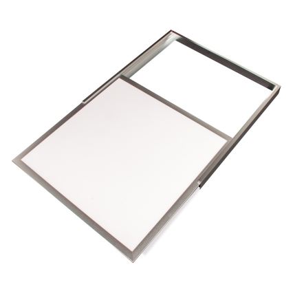 Fulgur 24316 - Cornice metallica per l'installazione di pannelli LED LED ADRIANA argento 600x600 mm