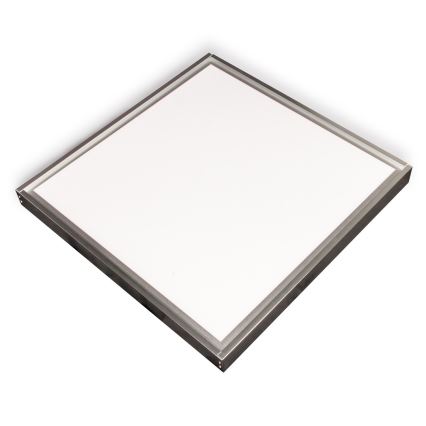 Fulgur 24316 - Cornice metallica per l'installazione di pannelli LED LED ADRIANA argento 600x600 mm