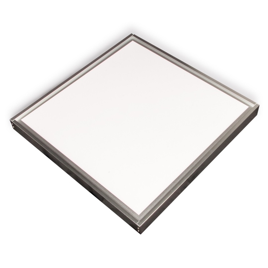 Fulgur 24316 - Cornice metallica per l'installazione di pannelli LED LED ADRIANA argento 600x600 mm