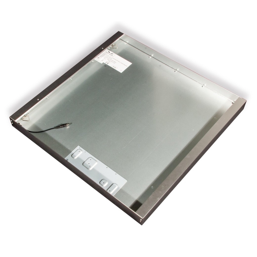 Fulgur 24316 - Cornice metallica per l'installazione di pannelli LED LED ADRIANA argento 600x600 mm
