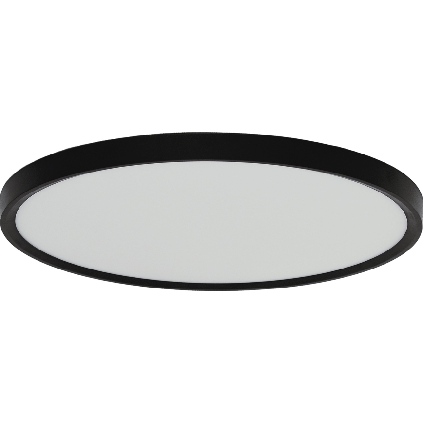 Fulgur 41813 - Plafoniera LED NOMY LED/32W/230V 3000/4000/6000K IP40 diametro 40 cm nero
