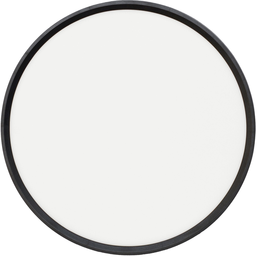 Fulgur 41813 - Plafoniera LED NOMY LED/32W/230V 3000/4000/6000K IP40 diametro 40 cm nero