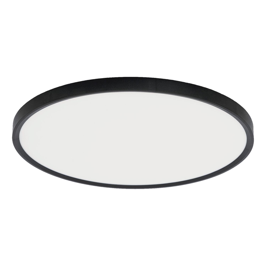 Fulgur 42364 - Plafoniera LED NOMY LED/40W/230V 3000/4000/6000K IP40 diametro 50 cm nero