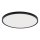 Fulgur 42364 - Plafoniera LED NOMY LED/40W/230V 3000/4000/6000K IP40 diametro 50 cm nero
