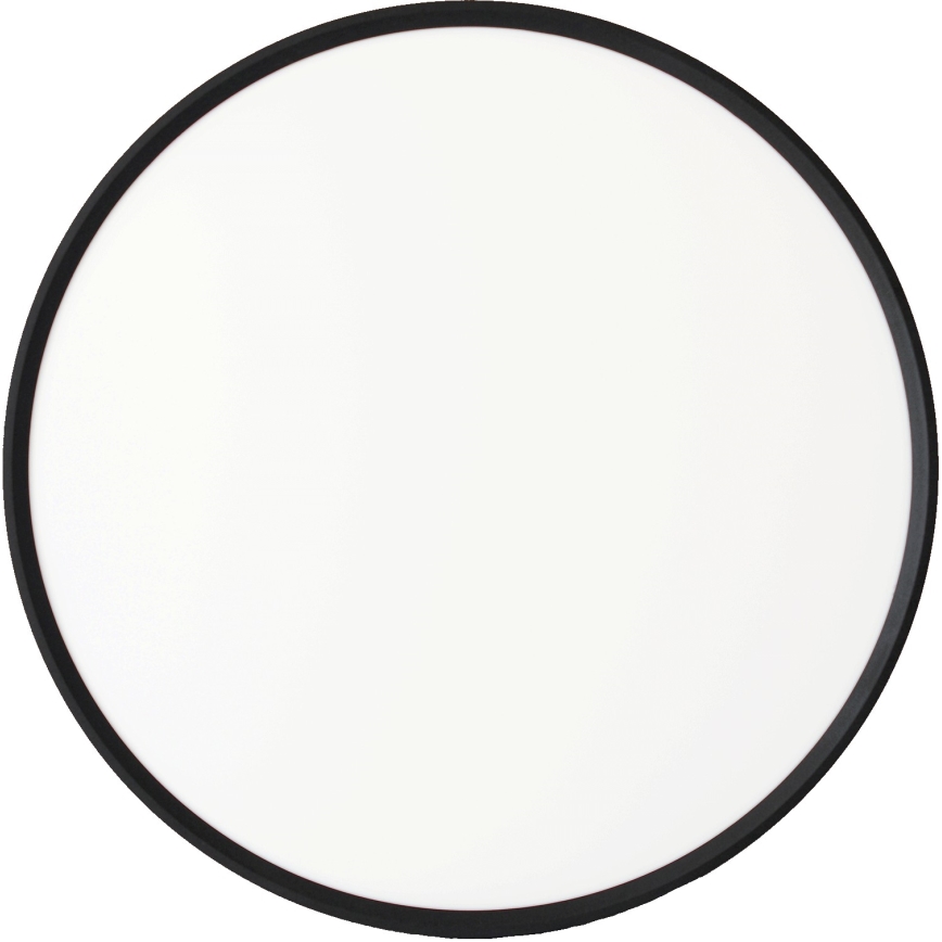 Fulgur 42364 - Plafoniera LED NOMY LED/40W/230V 3000/4000/6000K IP40 diametro 50 cm nero