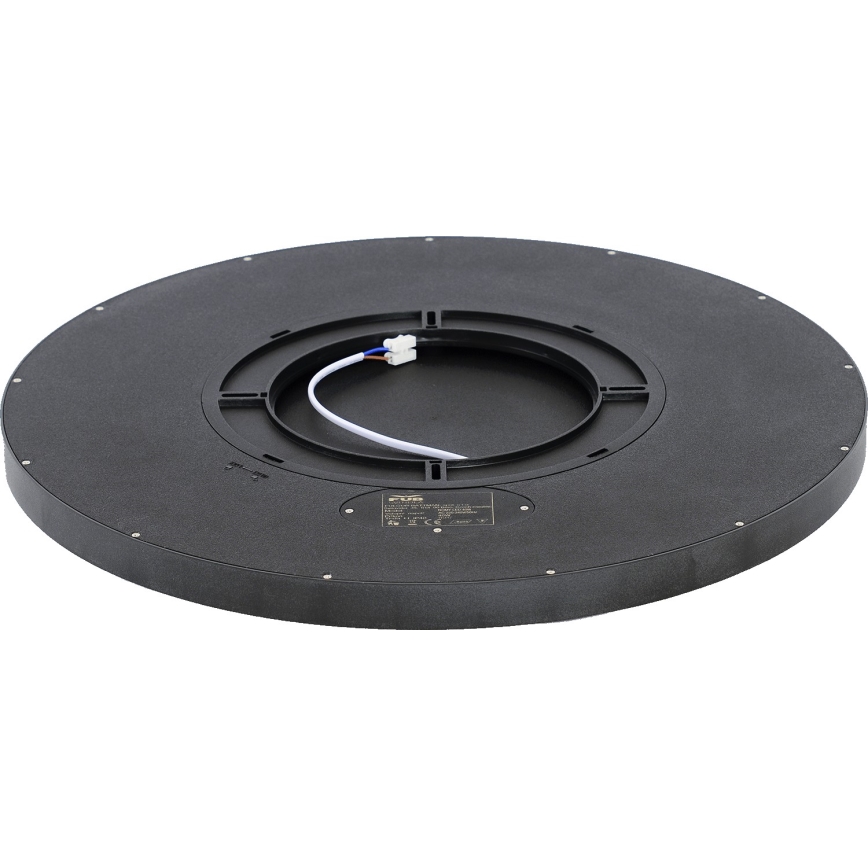 Fulgur 42364 - Plafoniera LED NOMY LED/40W/230V 3000/4000/6000K IP40 diametro 50 cm nero
