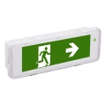 Fulgur s-24495 - Lampada di emergenza a LED MIRROR LED/1W/230V 1300 mAh IP65