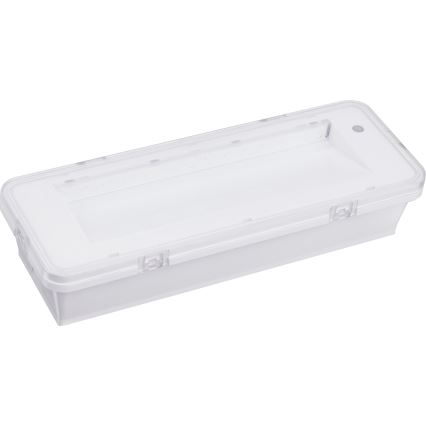 Fulgur s-24495 - Lampada di emergenza a LED MIRROR LED/1W/230V 1300 mAh IP65