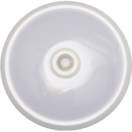 Fulgur s-39670 - Lampada di emergenza LED con sensore di movimento e crepuscolare DARINA LED/16W/230V Ø 29 cm