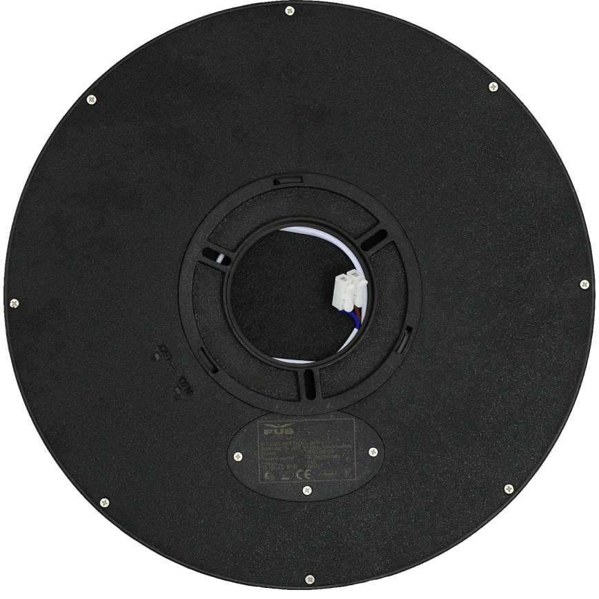 Fulgur s-42587 - Plafoniera LED con sensore di movimento NOMY-S LED/24W/230V 3000/4000/6000K IP40 diametro 30 cm nero