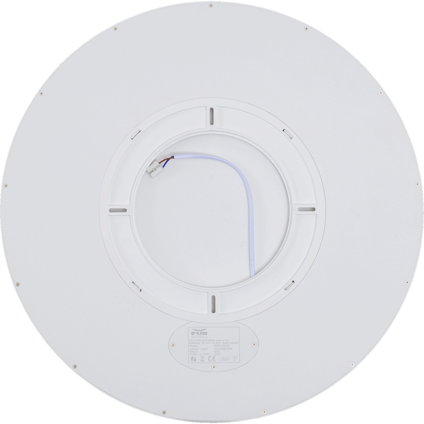 Fulgur s-42590 - Plafoniera LED con sensore di movimento NOMY-S LED/40W/230V 3000/4000/6000K IP40 diametro 50 cm bianco