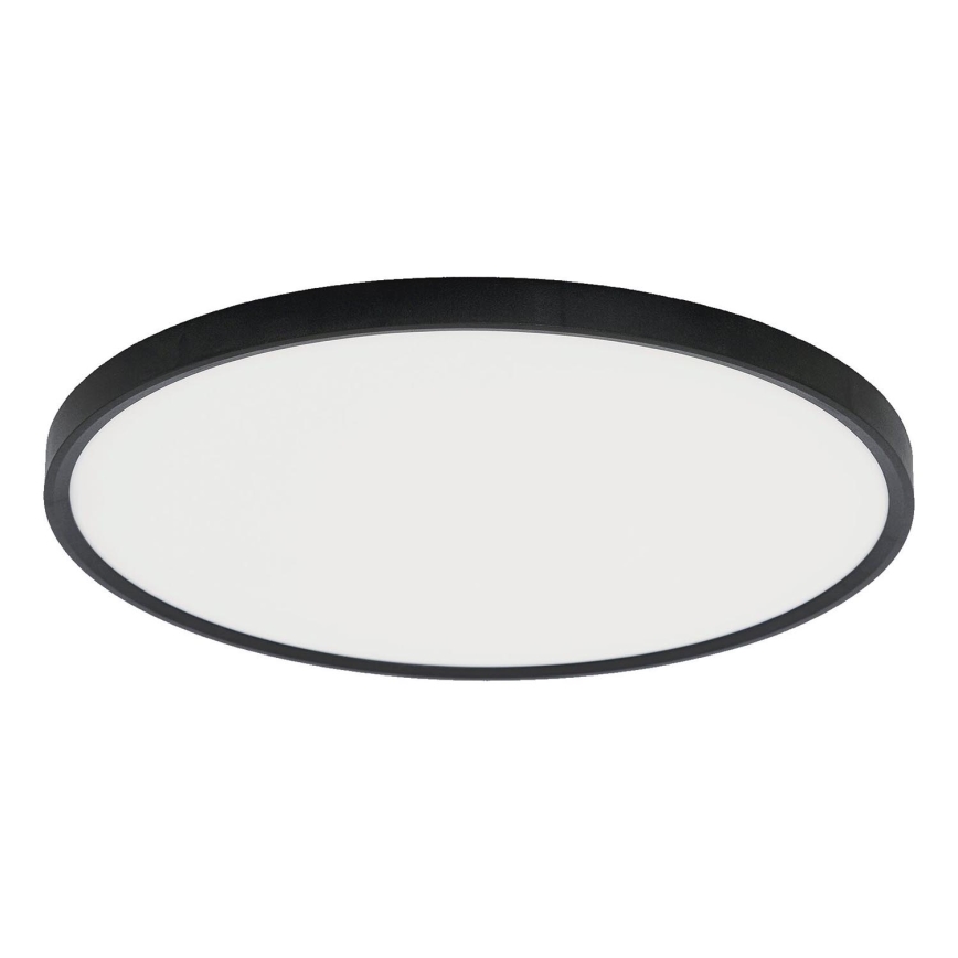Fulgur s-43040 - Plafoniera LED dimmerabile NOMY-RC LED/40W/230V 3000/4000/6500K Ø 50 cm IP40 nero + telecomando