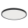 Fulgur s-43040 - Plafoniera LED dimmerabile NOMY-RC LED/40W/230V 3000/4000/6500K Ø 50 cm IP40 nero + telecomando