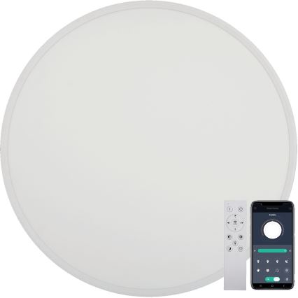 Fulgur s-43041 - Lampada da soffitto dimmerabile a LED NOMY-RC LED/50W/230V 3000/4000/6500K Ø 60 cm IP40 bianco + telecomando