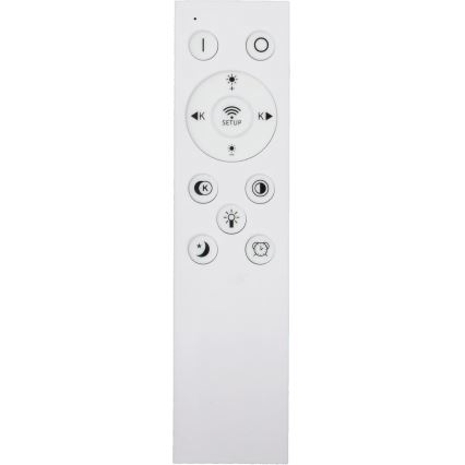 Fulgur s-43041 - Lampada da soffitto dimmerabile a LED NOMY-RC LED/50W/230V 3000/4000/6500K Ø 60 cm IP40 bianco + telecomando