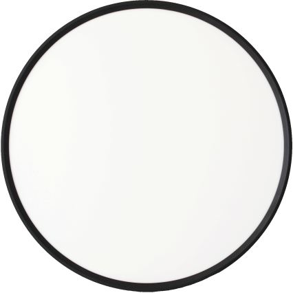 Fulgur s-43057 - Plafoniera LED dimmerabile NOMY LED/40W/230V 3000-6500K Ø 50 cm UGR19 IP40 Wi-Fi nero + telecomando