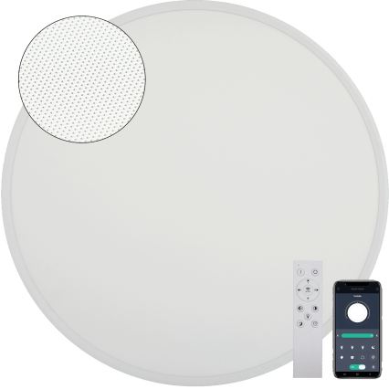 Fulgur s-43058 - Plafoniera dimmerabile a LED NOMY LED/50W/230V 3000-6500K diam. 60 cm UGR19 IP40 Wi-Fi bianca + telecomando
