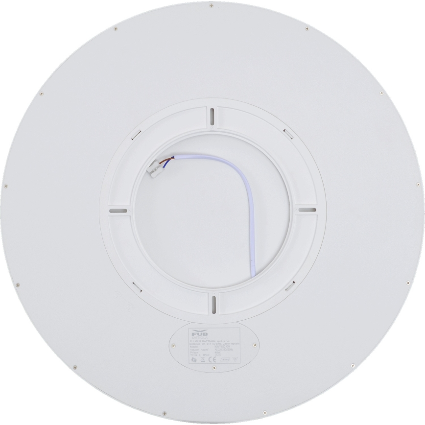 Fulgur s-43058 - Plafoniera dimmerabile a LED NOMY LED/50W/230V 3000-6500K diam. 60 cm UGR19 IP40 Wi-Fi bianca + telecomando