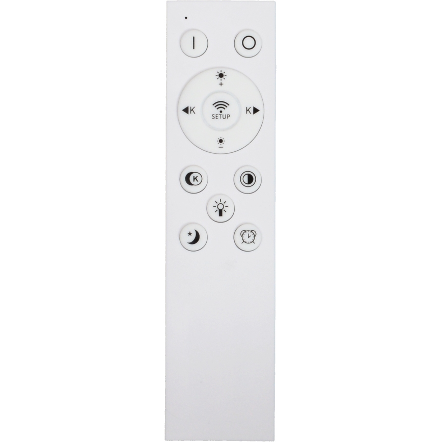Fulgur s-43059 - Plafoniera LED dimmerabile NOMY LED/50W/230V 3000-6500K Ø 60 cm UGR19 IP40 Wi-Fi nera + telecomando