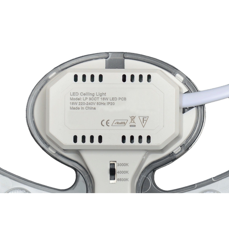 Fulgur s-43089 - Modulo magnetico LED/18W/230V 3000/4000/6500K Ø 23,1 cm