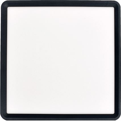 Fulgur s-43101 - Plafoniera a LED NOMY LED/24W/230V 3000/4000/6500K IP40 30x30 cm nera