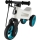 Funny Wheels - Bici senza pedali 2 in 1 RIDER SUPER SPORT bianco/nero/blu