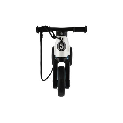 Funny Wheels - Bici senza pedali 2 in 1 RIDER SUPER SPORT bianco/nero/blu