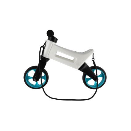 Funny Wheels - Bici senza pedali 2 in 1 RIDER SUPER SPORT bianco/nero/blu