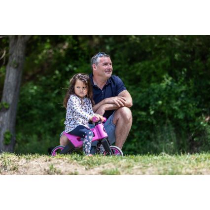 Funny Wheels - Bici senza pedali 2 in 1 RIDER SUPER SPORT rosa/nera