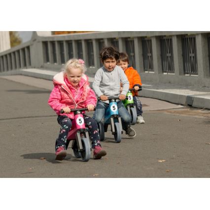 Funny Wheels - Bicicletta senza pedali 2 in 1 RIDER SPORT blu/nero