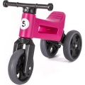 Funny Wheels - Bicicletta senza pedali 2 in 1 RIDER SPORT rosa/nera