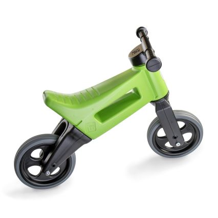 Funny Wheels - Bicicletta senza pedali 2 in 1 RIDER SPORT verde/nero