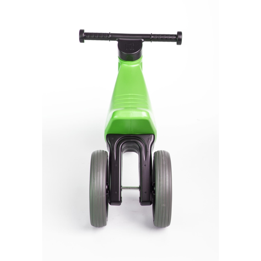 Funny Wheels - Bicicletta senza pedali 2 in 1 RIDER SPORT verde/nero