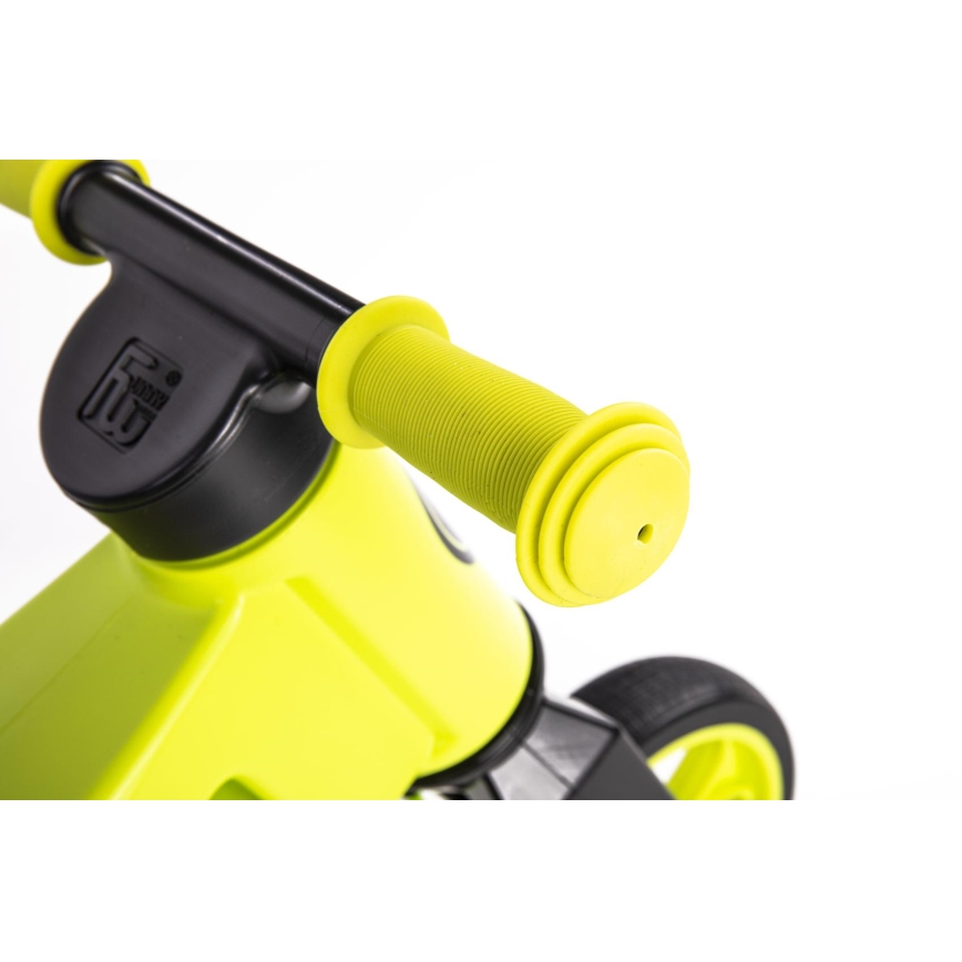 Funny Wheels - Bicicletta senza pedali 2 in 1 RIDER SUPER SPORT verde/nero