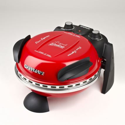 G3Ferrari G1000602 - Forno per pizza DELIZIA 1200W/230V rosso